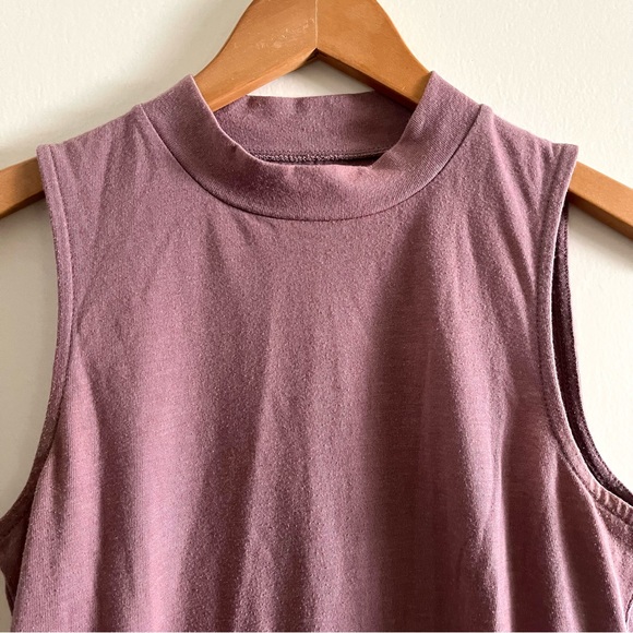 Madewell Tune Mockneck Tank Top - Picture 4 of 11